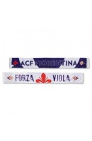 SCIARPA RASO FANTASIA GIGLIO FORZA VIOLA