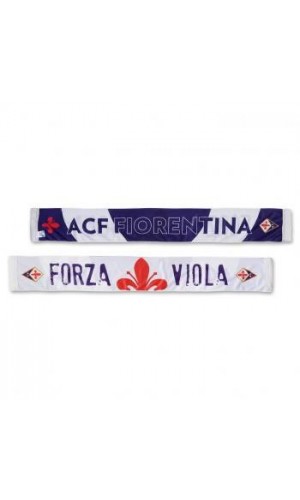 SCIARPA RASO FANTASIA GIGLIO FORZA VIOLA