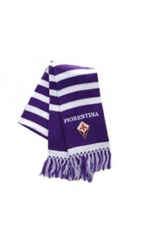 SCIARPA VIOLA INVERNALE A RIGHE