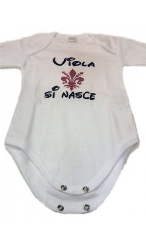 BODY BABY FIORENTINA VIOLA SI NASCE