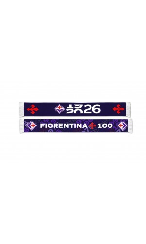 SCIARPA POLISESTERE CENTENARIO VIOLA 02