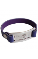 BRACCIALE CUOIO PIASTRA VINTAGE ACF FIORENTINA