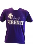 T-SHIRT SKYLINE FIRENZE 1926 VIOLA