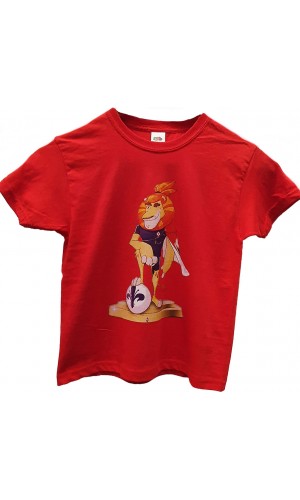 T-SHIRT MASCOT LEONE STADIO JUNIOR