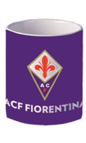 TAZZA MUG CERAMICA CILINDRICA FIORENTINA